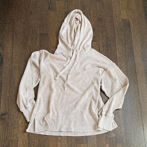 Thin Michael Stars waffle hoodie.